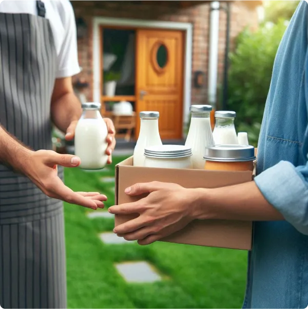 Milk and Dairy Delivery Service Business