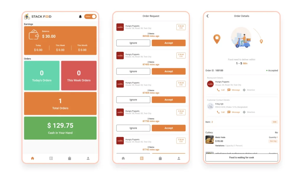 Deliveryman App