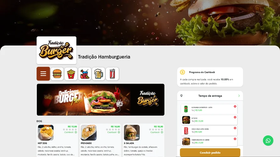 O Foodgo vem com o pacote completo que você precisa para transformar seu negócio de delivery. 2