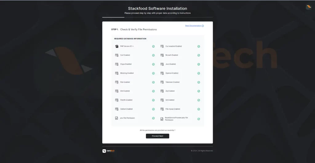 Foodgo Doc Admin Software Installation Step 01 SS