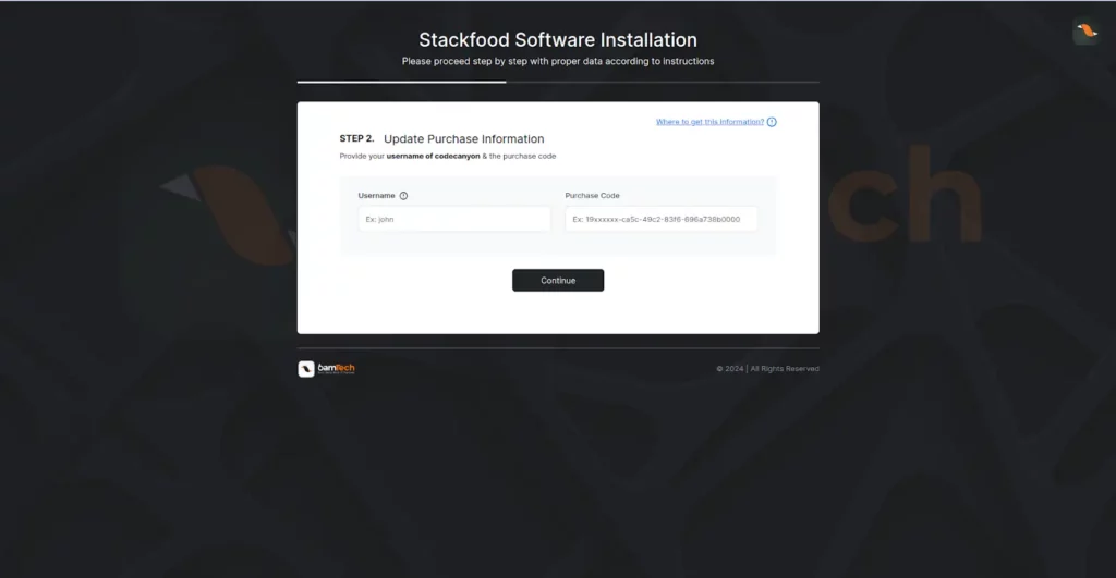 Foodgo Doc Admin Software Installation Step 02 SS