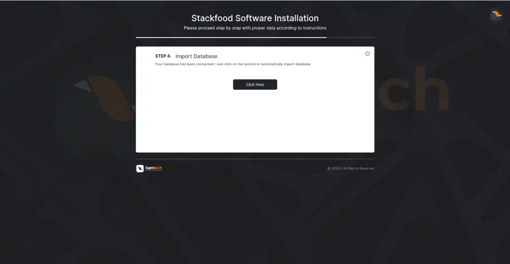 Foodgo Doc Admin Software Installation Step 04 SS
