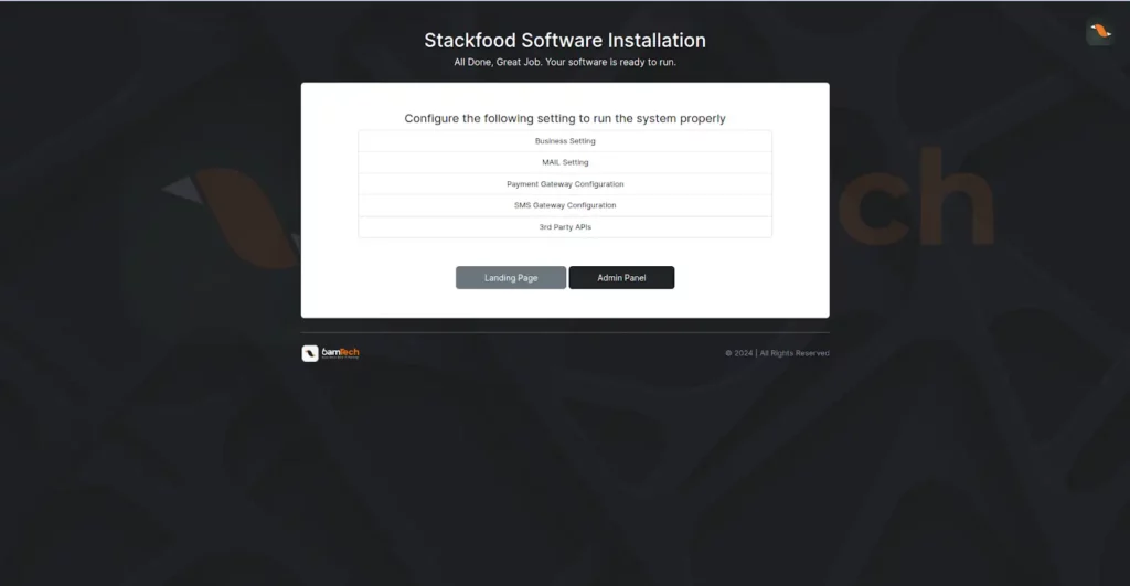 Foodgo Doc Admin Software Ready To Run SS